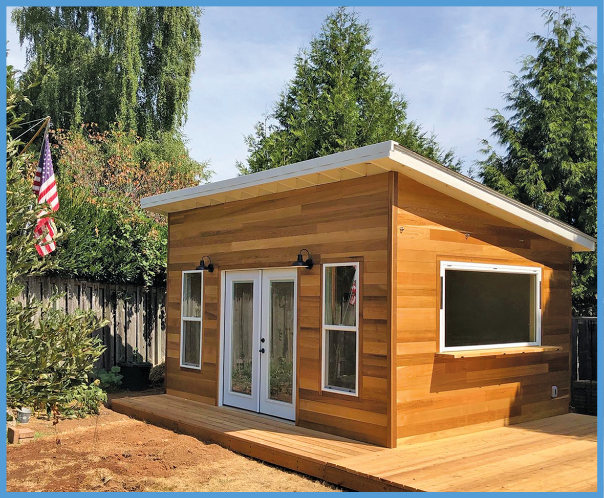 Backyard Home Office Sheds – Garage, Shed, Carport Builder