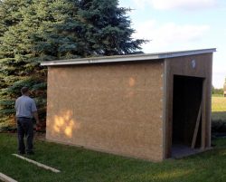Shed Built with Insulspan SIPs