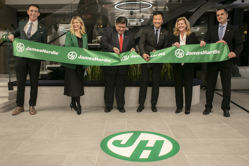 James Hardie Industries feiert die feierliche Eröffnung des neuen US-Hauptsitzes