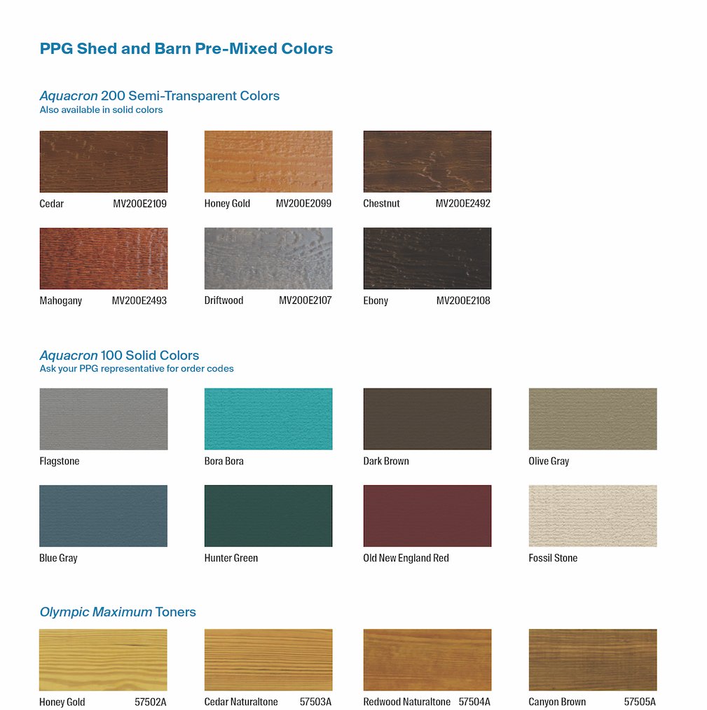 The Evolution of a New Shed Paint Color Palette | Garage, Shed ...