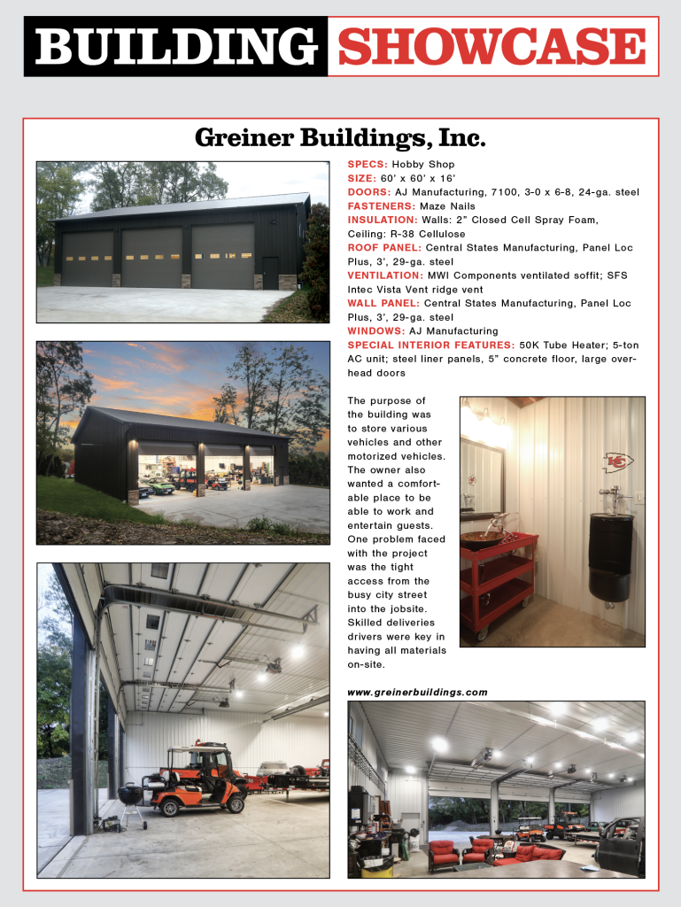 Garage Shed and Carport Builder Building Showcase Wants to Give YOU Free  PR! - Garage, Shed, Carport Builder