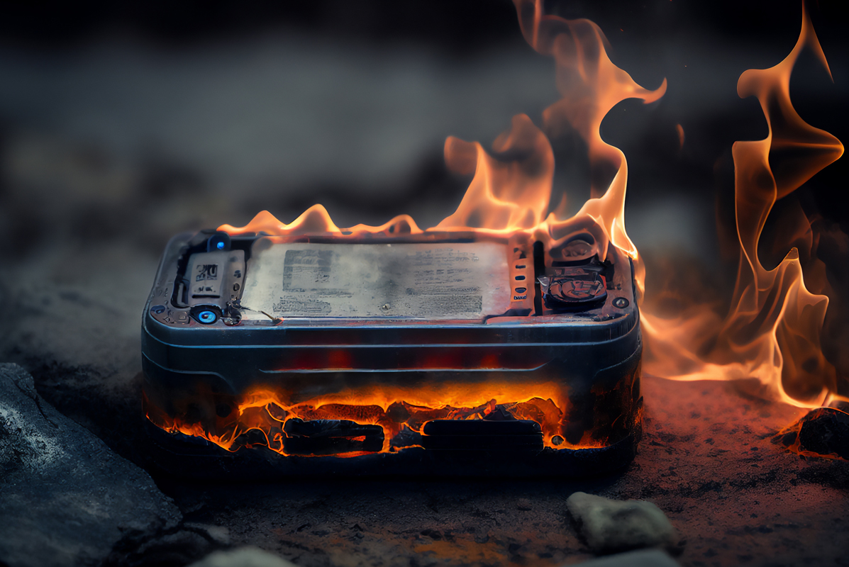 Proper Handling of Overheated Lithium Ion Batteries