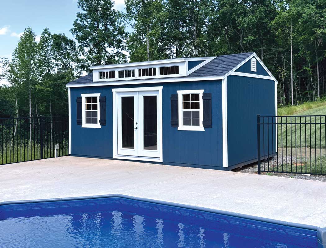 Building Showcase: Pool House by Alpine Buildings